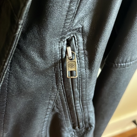 Harley Davidson Leather jacket Dixie women’s casual leather jacket 97027–15VW - Picture 9 of 12